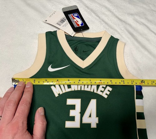 NWT Milwaukee Bucks Jersey Giannis Antetokounmpo #34 NBA-Baby/Toddler 24 Months - Picture 9 of 9