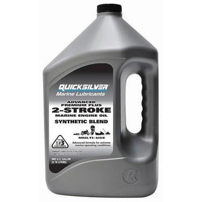 Quicksilver Advanced Premium Plus TC-W3 2-Cycle Outboard Oil - Synthetic Blend