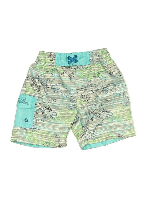 UV Skinz Boys Green Board Shorts 12-18 Months