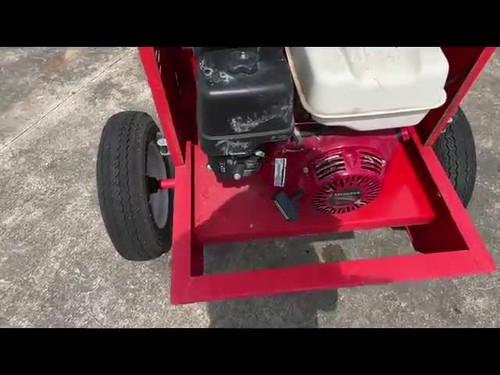 2022 Multiquip MC-94PH8 Towable 9-Cu Ft Concrete Mortar Mixer Trailer bidadoo - Video 1 of 1