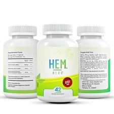 Hem Hero® Extra Strength Natural Herbal Formula for Hemorrhoid Comfort & Support