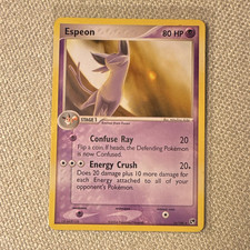 Pokémon Espeon Sandstorm Rare Regular 16/100 80 HP English 2004 Stage 1 on eBay