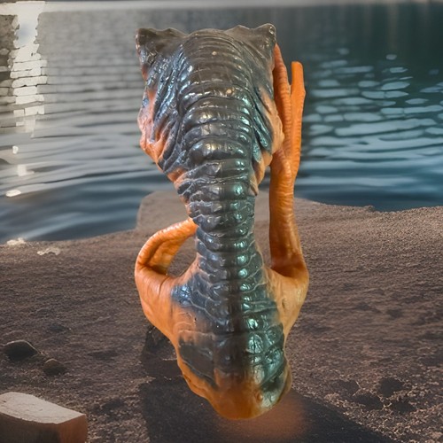 Vintage 1996 Jurassic Park The Lost World VELOCIRAPTOR DINOSAUR 12” Hand Puppet - Picture 8 of 8