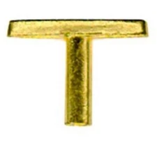 Replacement Key for Sankyo Music Box Movements size 23/32" gold color No returns