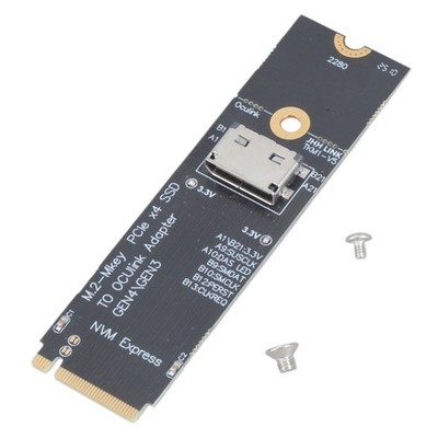 M.2 M key NVME Port to Ocul ink SFF 8612 Port Converter PCIE NGFF Adapter Card