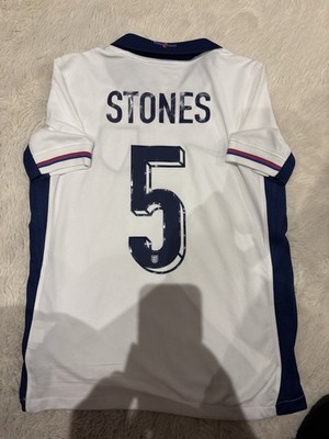 England Fußball Trikot 2024 Original Kinder Steine 5 Alter 8-10 Jahre Top Zustand