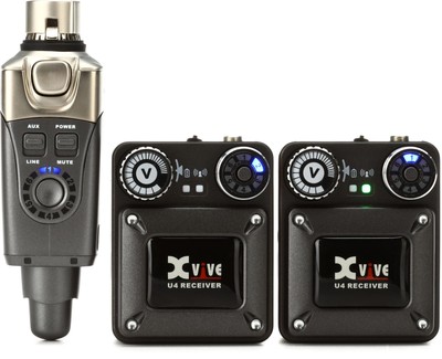 Xvive Audio U4R2 Wireless In-Ear Monitoring System