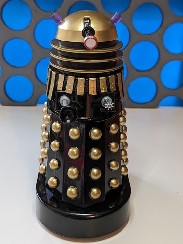 Doctor Who Planet of the Daleks Gold & Black Supreme Dalek Classic 5" Figure - Picture 15 of 21