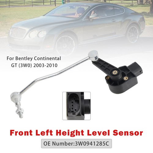 Bentley Continental GT 2003-2010 Front Left Ride height sensor P/N 3W0941285C Photo - $52