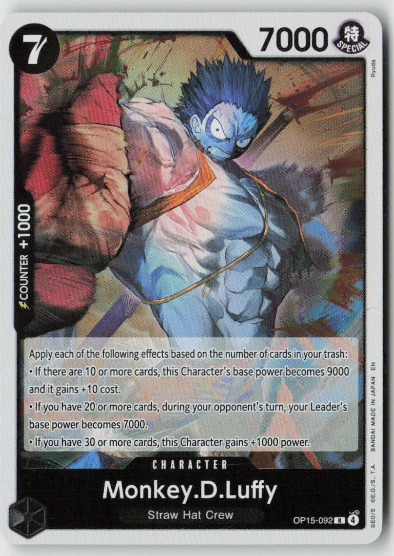 25+ Monkey.D.Luffy OP15-092 Adventure on Kami's Island for sale