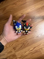 Shadow & Sonic The Hedgehog Keychain Clip Monogram 3D Blind Bag Series 1