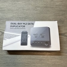 Dual-Bay M.2 Sata Duplicator & MSATA Hard Dri...