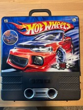 Hot Wheels Lot of 62 Cars w/ Rolling Storage Case   NO LAUNCHER Included