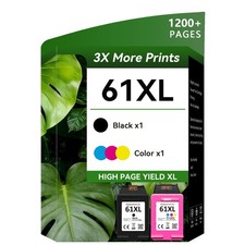 61XL 61 XL Ink Cartridge for HP ENVY 4500 4502 4505 5530 5535 Deskjet 2540 2050