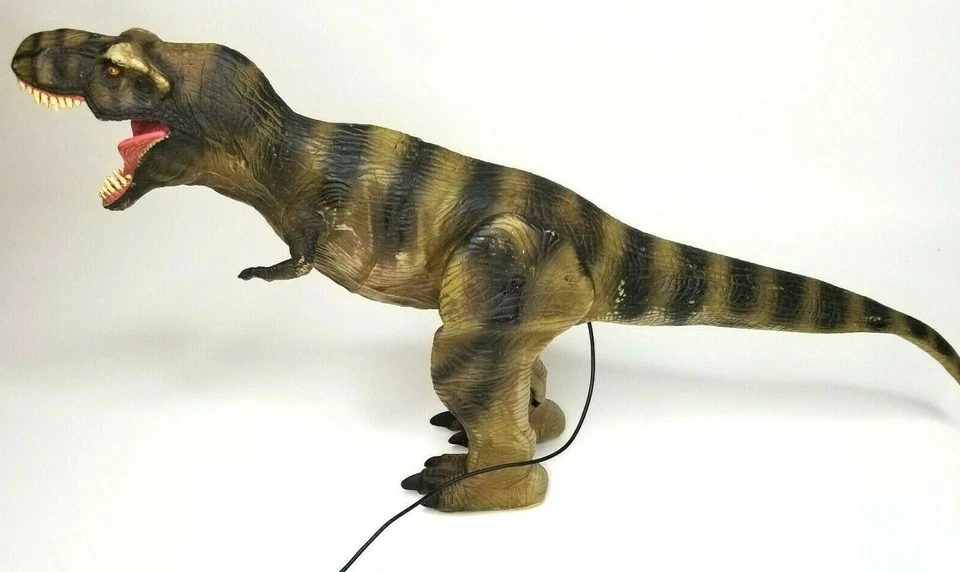 Пульт дистанционного управления T-Rex Парк Юрского периода Затерянный мир 1997 Звуки Ходьба Смотрите Видео - Изображение 4 из 4