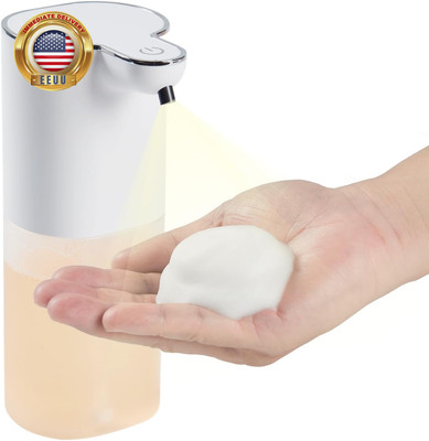 Automatic Foaming Soap Dispenser, Rechargeable, Touchless Foam Soap Dispenser, H