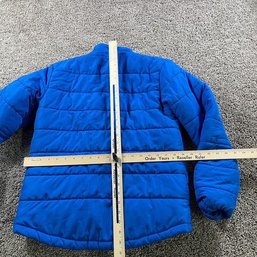 Eddie Bauer Jacket Youth Extra Large 16 Blue Down Coat Parka Kids - Picture 8 of 9