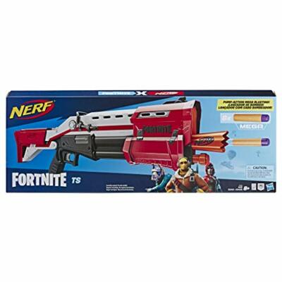 Nerf Fortnite TS Blaster -- Pump Action Dart Blaster, Official