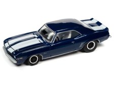 CHEVROLET Camaro Z/28 - drag tires - 1969 - bluemetallic - Racing Champions 1:64