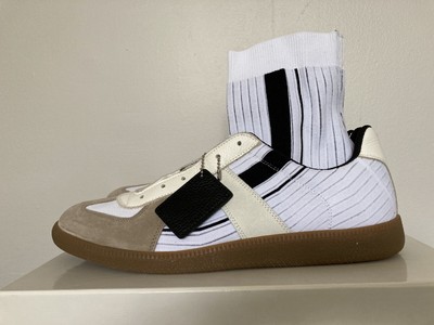 MAISON MARGIELA FW18 White Replica High-Top Sock Sneakers Shoes EUR 46/US13 NIB! | eBay