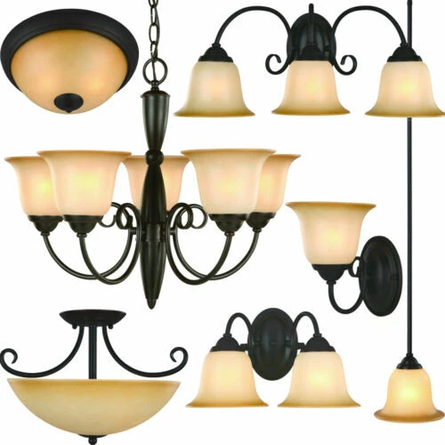Oil Rubbed Bronze Bathroom Vanity Ceiling Lights Chandelier Lighting Fixtures