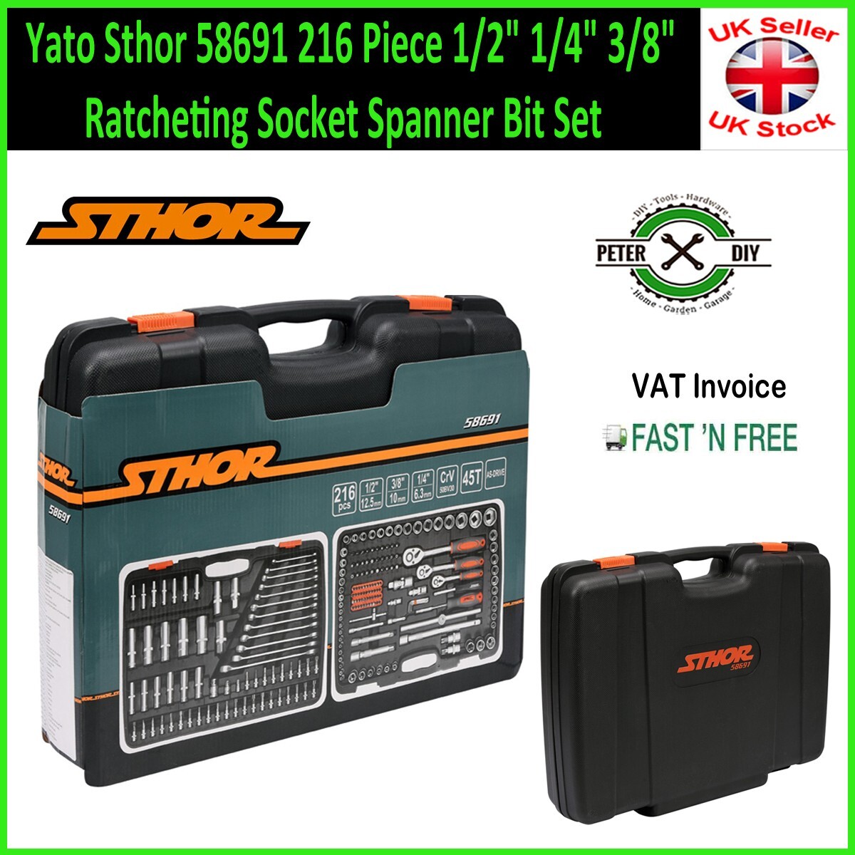 Yato Sthor 58691 216 Piece 1/2