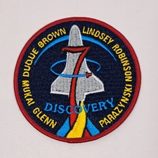 NASA Space Shuttle Discovery 7 Mission Embroi...