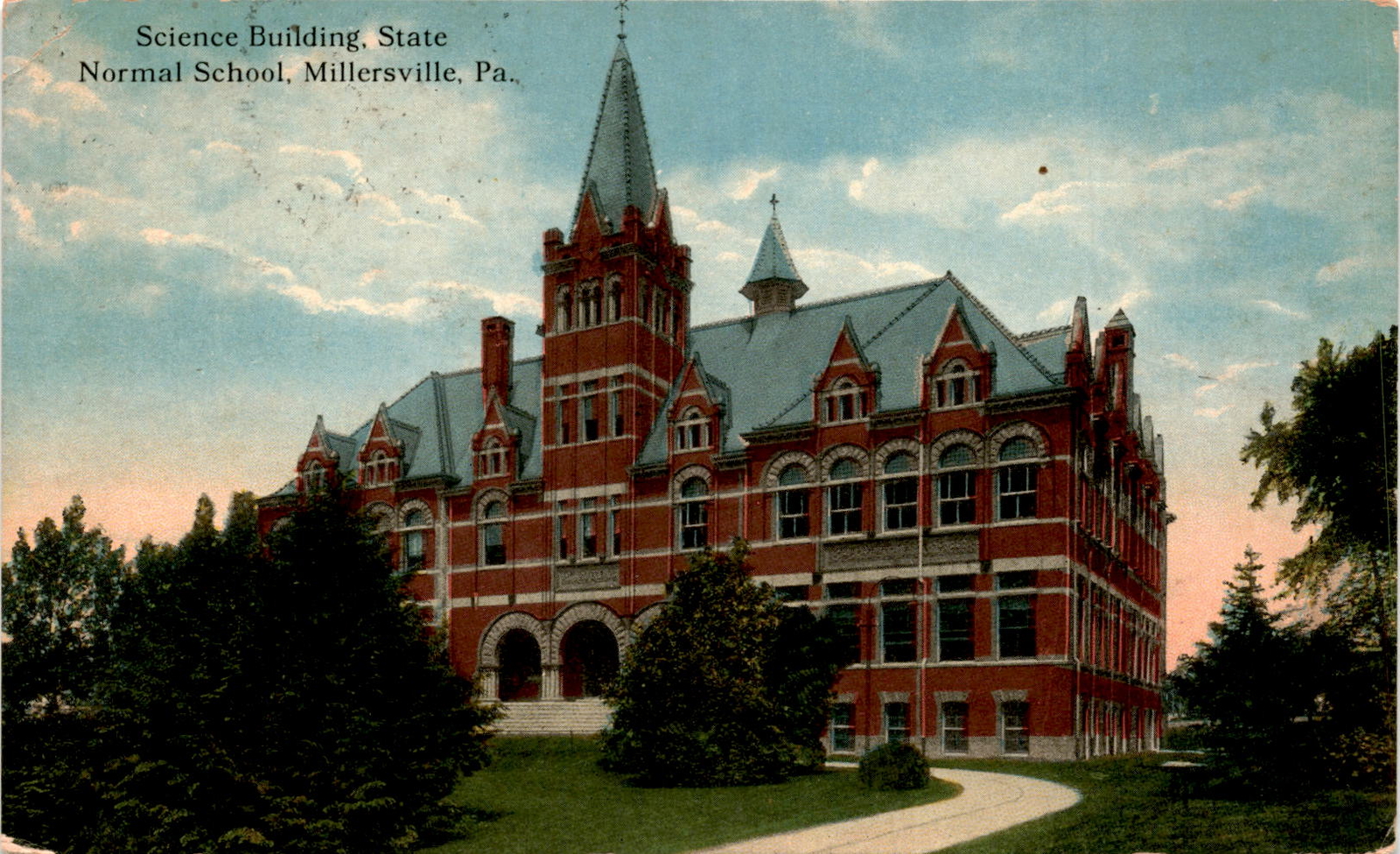 Science Building, State Normal School, Millersville, Pa., Postcard