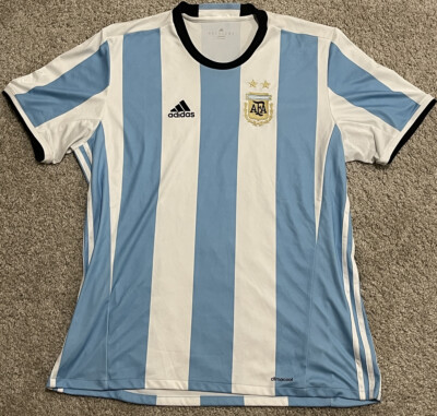 Adidas Argentina National Soccer Football Team Jersey Home Blue - Main Image