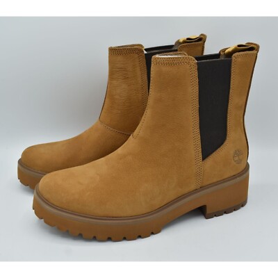 Timberland Womens Size Carnaby Cool Wheat Nubuck Chelsea