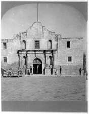 8" x 10" Photo 1909  of The Alamo, San Antonio, Texas