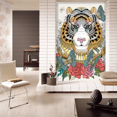 3D Creative Tiger 3838 Wallpaper Mural Wall Print Wall Wallpaper Murals US Coco