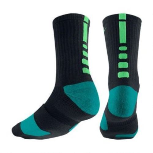 teal basketball socks
