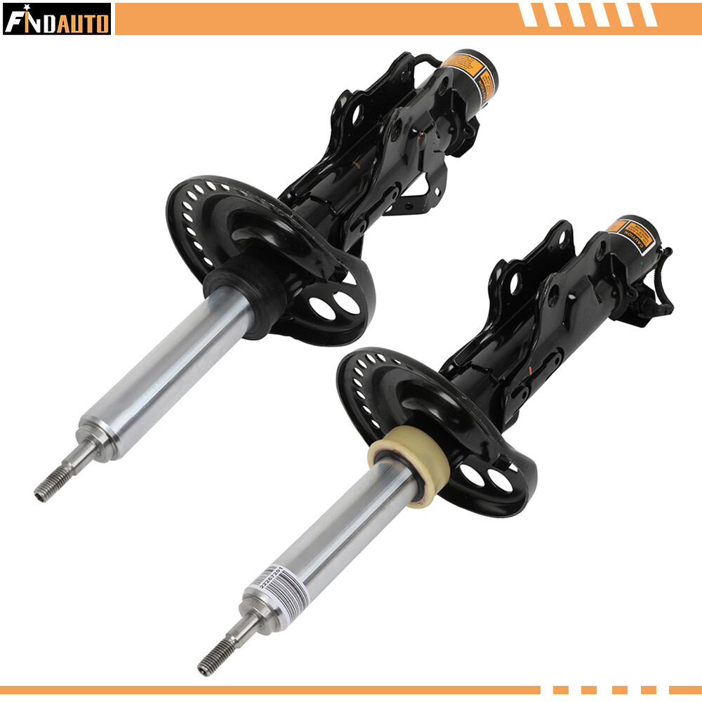 Pair Front Shock Absorbers Strut For 2013-2019 Cadillac ATS w/ Electric 23142946