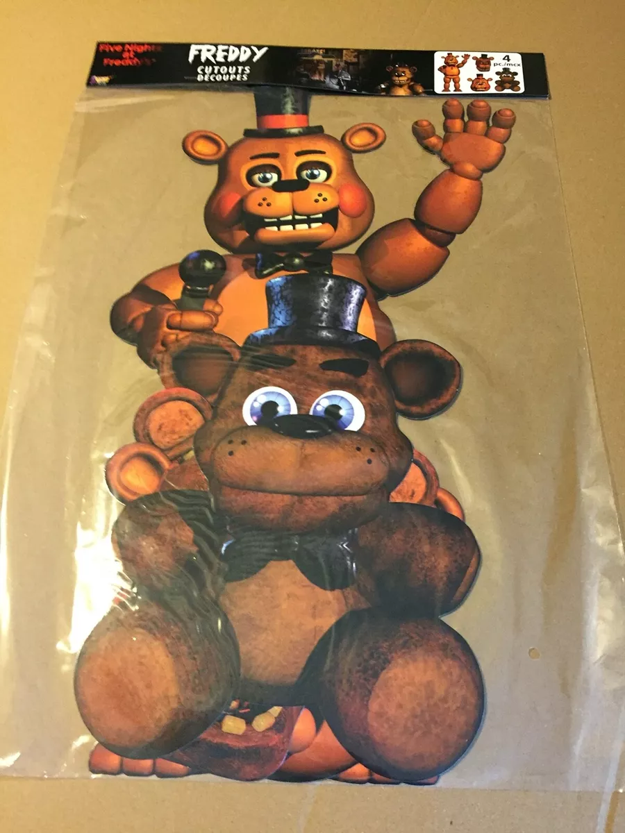 Five Nights At Freddy's 4-Piece Cutouts: Freddy