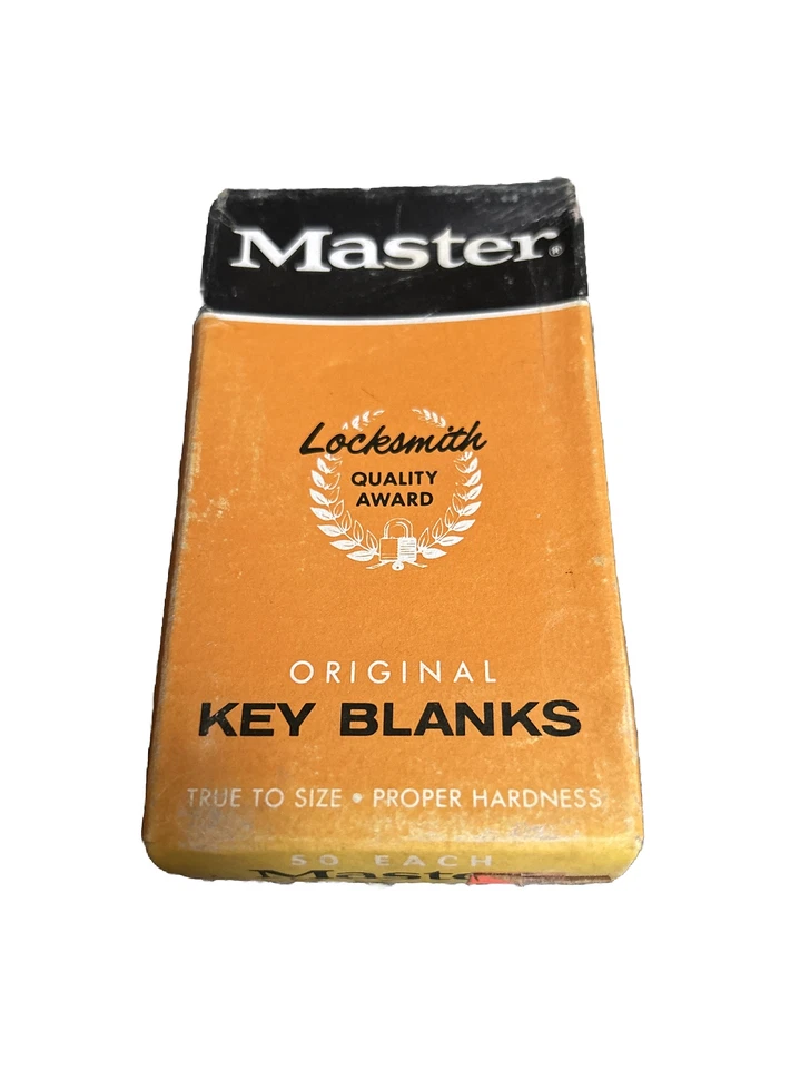 *QTY 50*Master Lock K7 Key Blanks For Padlocks 7, 8, 90, 97, 716, 719 & More. BC - Image 3 of 3