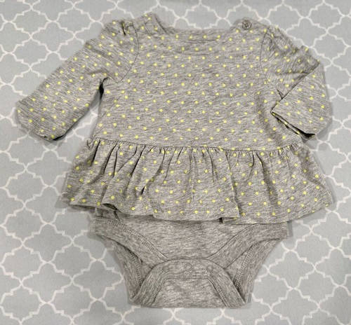 Baby Gap NWT GIRLS LS BODYSUIT 0-3 3-6 6-12 12-18 18-24 ~ U PICK SIZE / THEME - 第 10/15 張圖片
