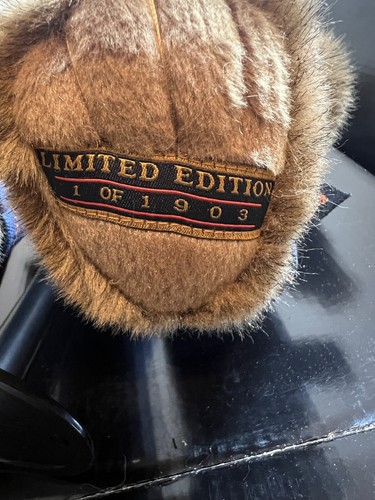 HARLEY-DAVIDSON 2013 MOTORCYCLE 110TH ANNIVERSARY 14” LIMITED EDITION TEDDY BEAR - Picture 21 of 24