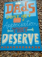 FATHER'S DAY GREETING CARD FOR DAD; BRAND NEW; MADE IN USA