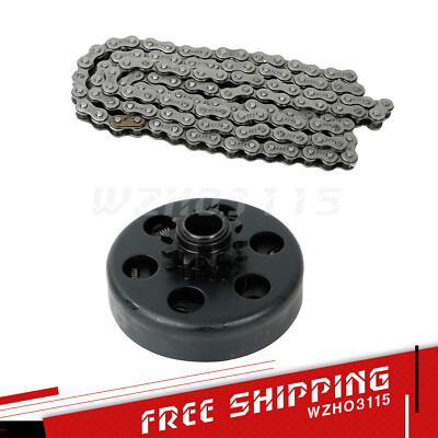 Centrifugal Go Kart Clutch 3/4'' Bore 10 Tooth 10T with #40,41,420 Chain 6.5HP US