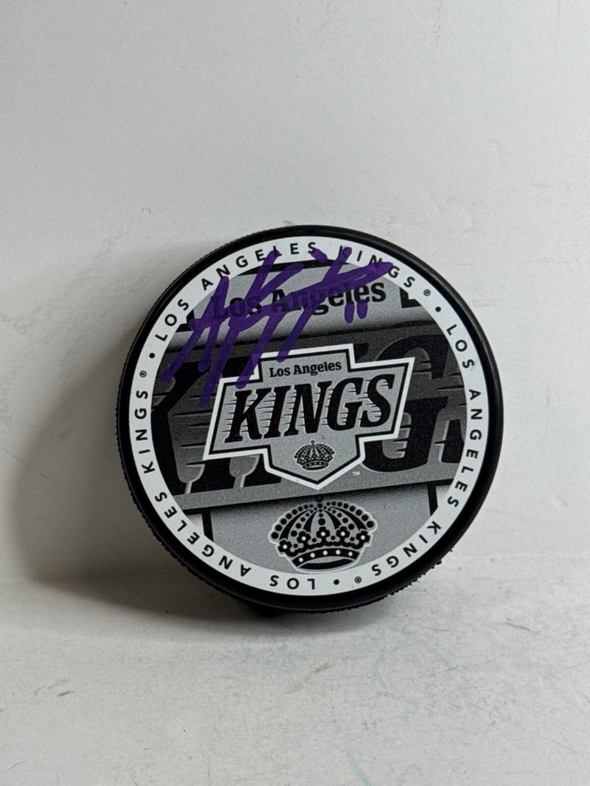 Anze Kopitar Autographed Signed Los Angeles Kings LA Kings Hockey Puck PSA 3C91476 