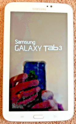 Samsung Galaxy Tab A SM-T214S 7'' 16GB RAM Wi-Fi Tablet- White (Sprint) Tested!