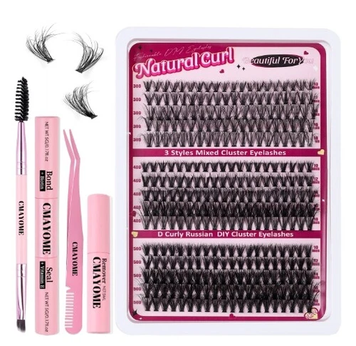 DIY Lashes Extension Set Wimpernverlängerung Kit Mit Bond Und Seal DE - Bild 8 von 38