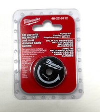 Milwaukee 48-22-6112 Armored Cable Cutter Replacement Blade - NEW FREE SHIP