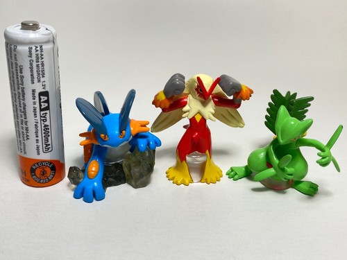 Blaziken, Sceptile, Swampert(H1.0"-1.2")Pokemon Bandai Collection Figure Toy. - Picture 2 of 6
