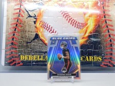 2022 Mosaic Football Blue Chips #BC-2 Desmond Ridder RC Silver Prizm  - Atlanta