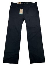 Prana Men's Brion Pant II Straight Leg Stretch Nylon Black Size W40xL32 NWT