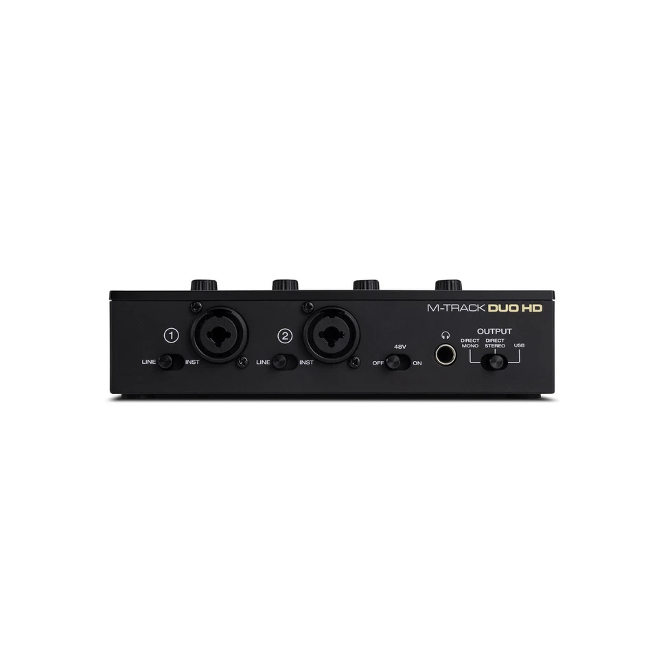 M-Audio M-Track Duo HD Pro-grade 24-bit 2-In 2-Out USB-C Audio Interface - Image 4 of 4
