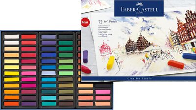Faber-Castel FC128272 Creative Studio Soft Pastel Crayons 72 Pack