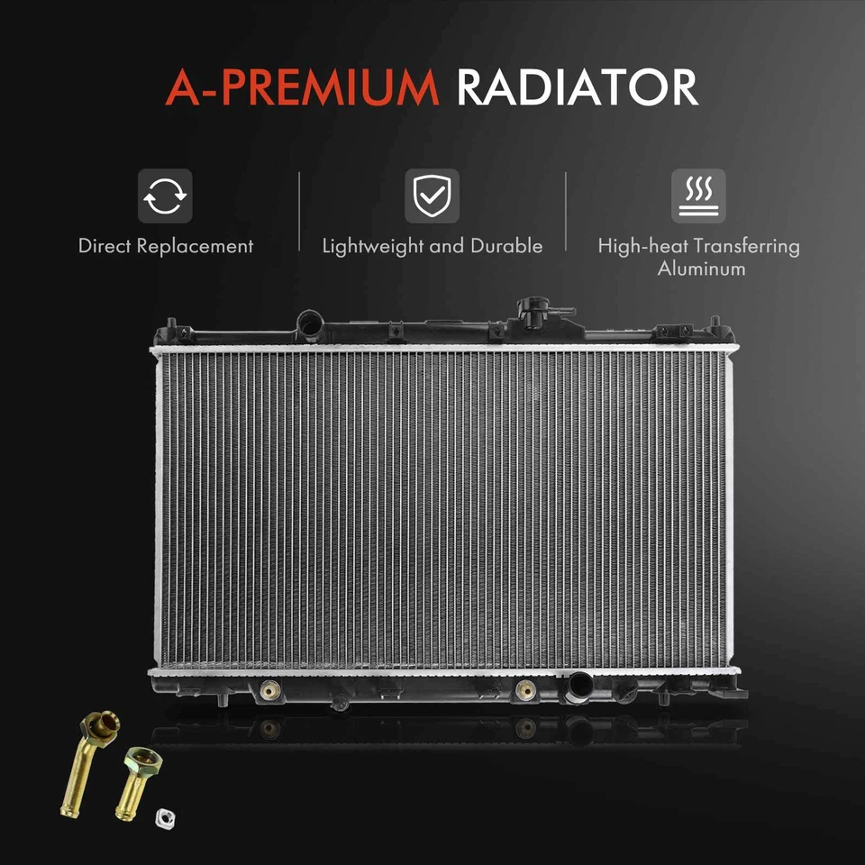 Radiator & AC Condenser & Cooling Fan Kit for Honda Element 2007-2011 L4 2.4L - Изображение 2 из 4